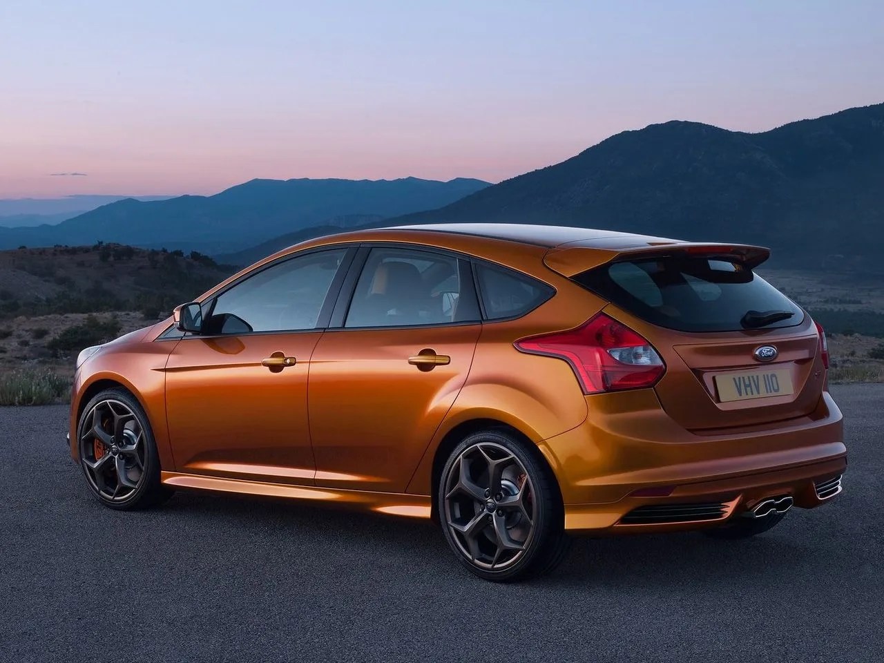 2012-Ford-Focus-ST-Rear-Side-View