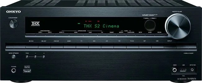 ONKYO AVレシーバー　ブラック　TX-NR616 Onkyo TX-NR616 Home Audio Receiver | Gear Patrol