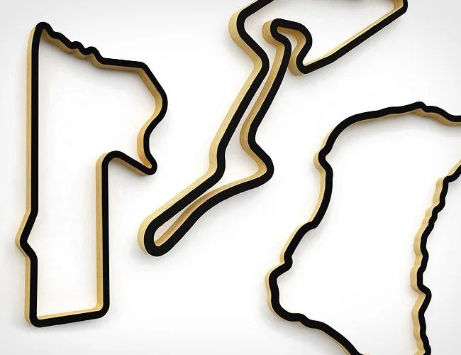 Linear Edge Race Track Sculptures Gear Patrol