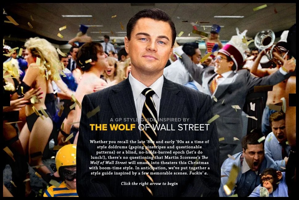 Style Guide How to Dress Like The Wolf of Wall Street Gear Patrol — free download