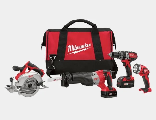 Milwaukee-M18-Cordless-Lithium-Ion-4-Tool-Combo-Kit