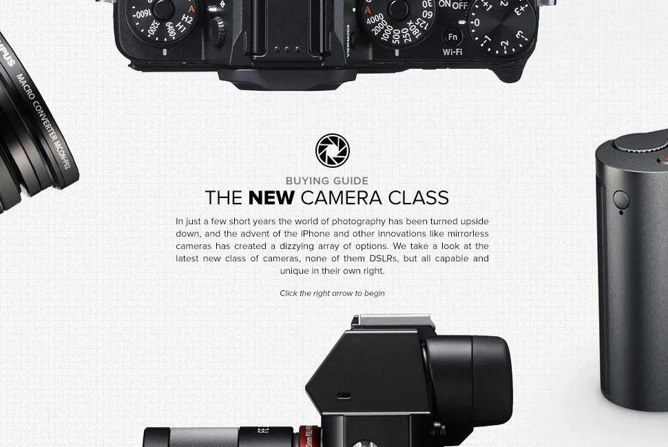 The New Camera Class of 2014 DSLR Alternatives Gear Patrol