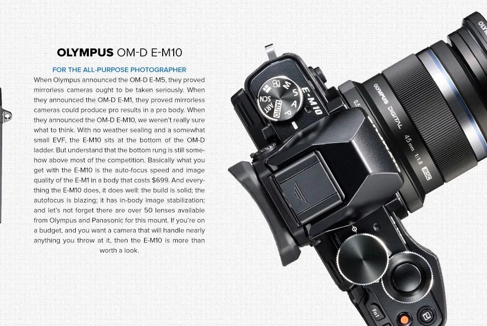 The New Camera Class of 2014 DSLR Alternatives Gear Patrol