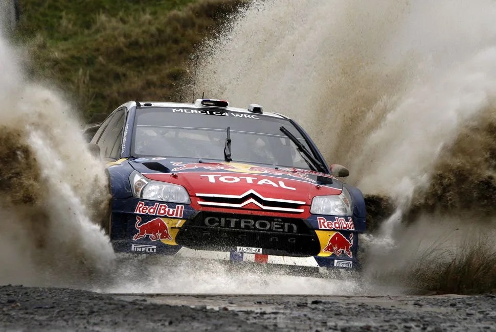 GEPA-12111098002 - CARDIFF,WALES,12.NOV.10 - MOTORSPORT, RALLY - WRC, Wales Rally Great Britain. Image shows Sebastien Loeb (FRA) and Daniel Elena (MON/ Citroen). Photo: GEPA pictures/ Citroen - For editorial use only. Image is free of charge.