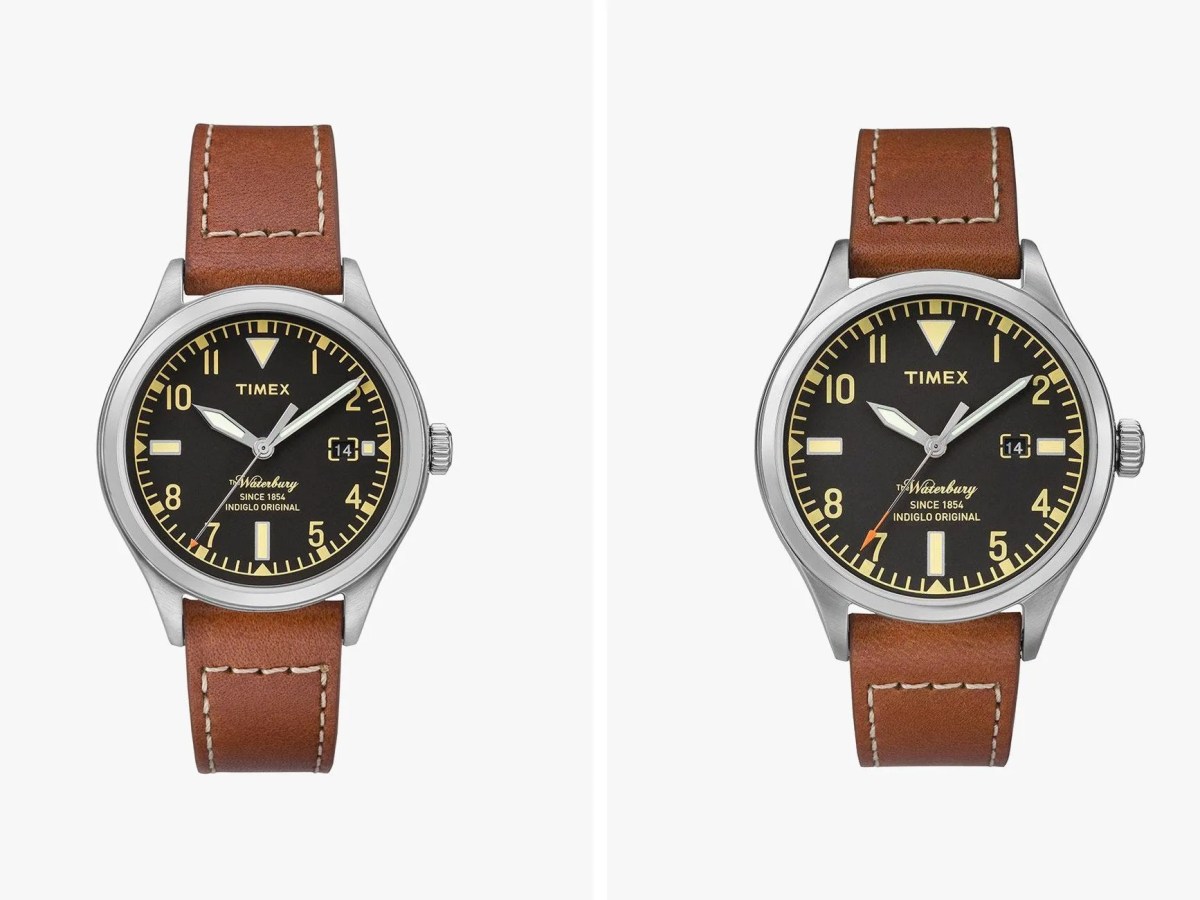 美品　希少　TIMEX Waterbury REDWINGコラボ腕時計 Timex-Redwing-Waterbury-gear-