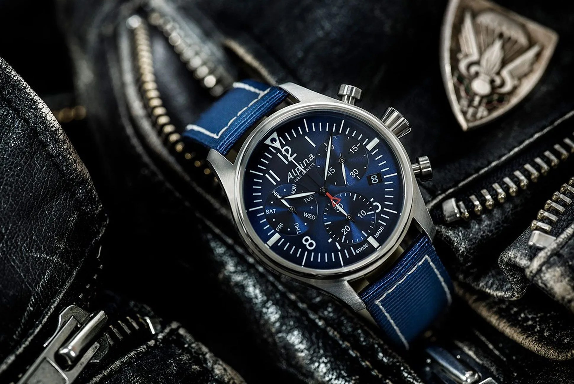 Alpina STARTIMER PILOT CHRONOGRAPH アルピナ Alpina Startimer Pilot Automatic Chronograph