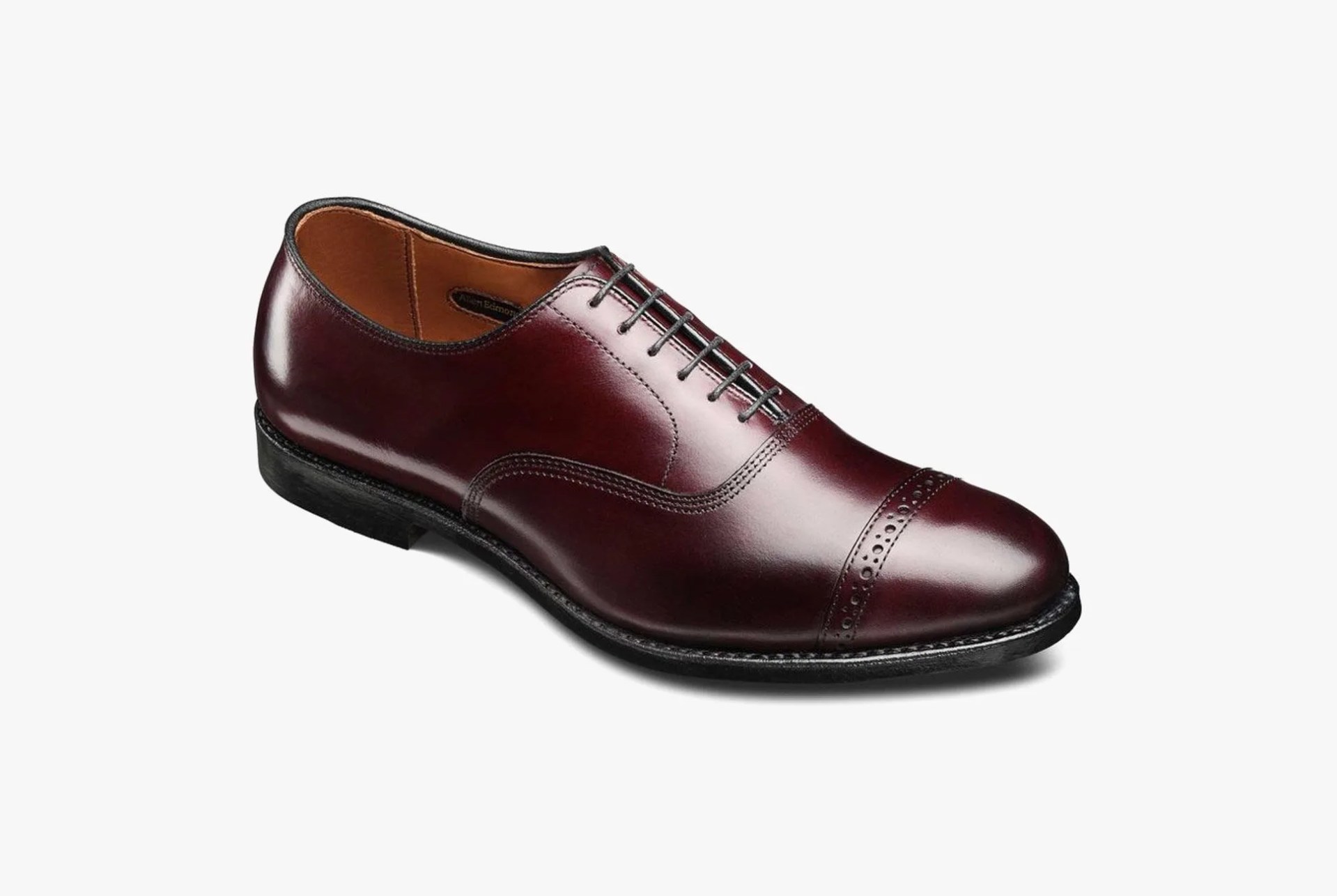 allen edmonds brown dress shoes