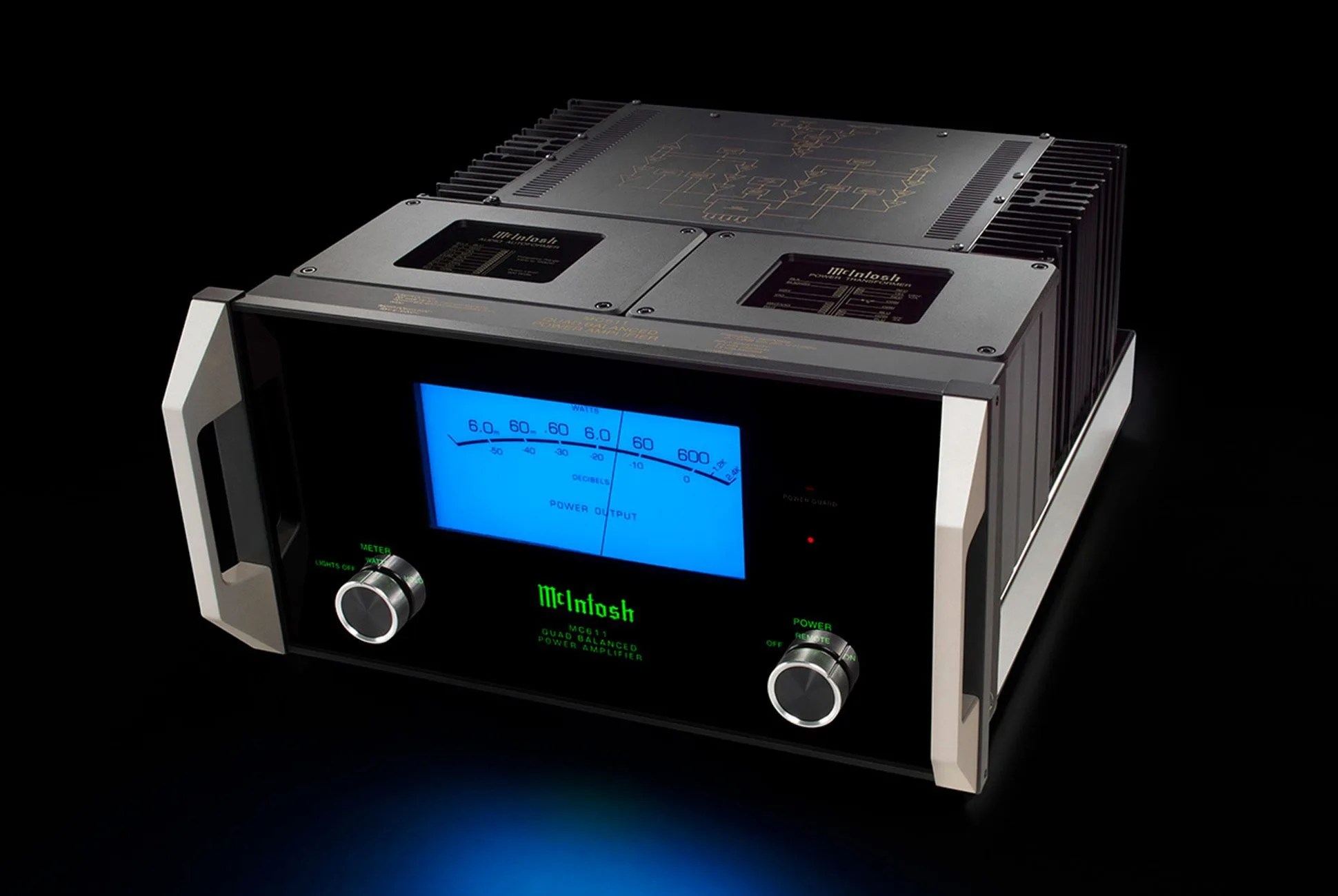McIntosh's Newest Power Amp Has Retro-Futuristic Vibes and Serious