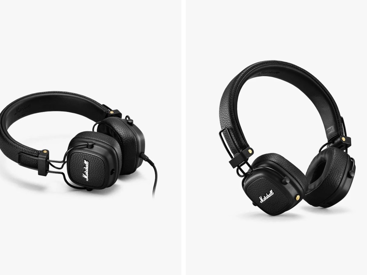 Marshall Redesigns Its Popular Headphones: More Comfort, Better