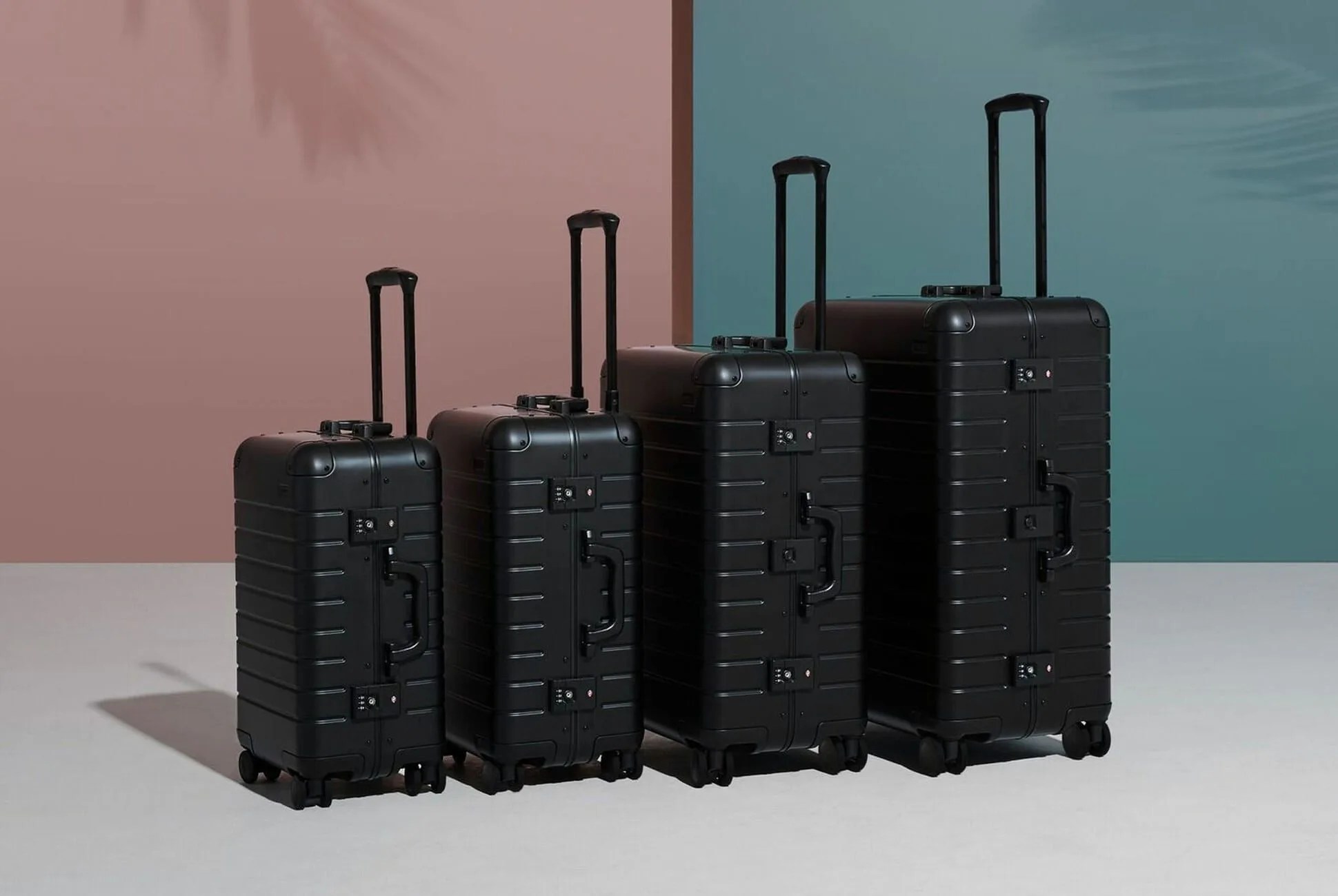 We're Drooling Over This Matte-Black Aluminum Luggage | Gear Patrol