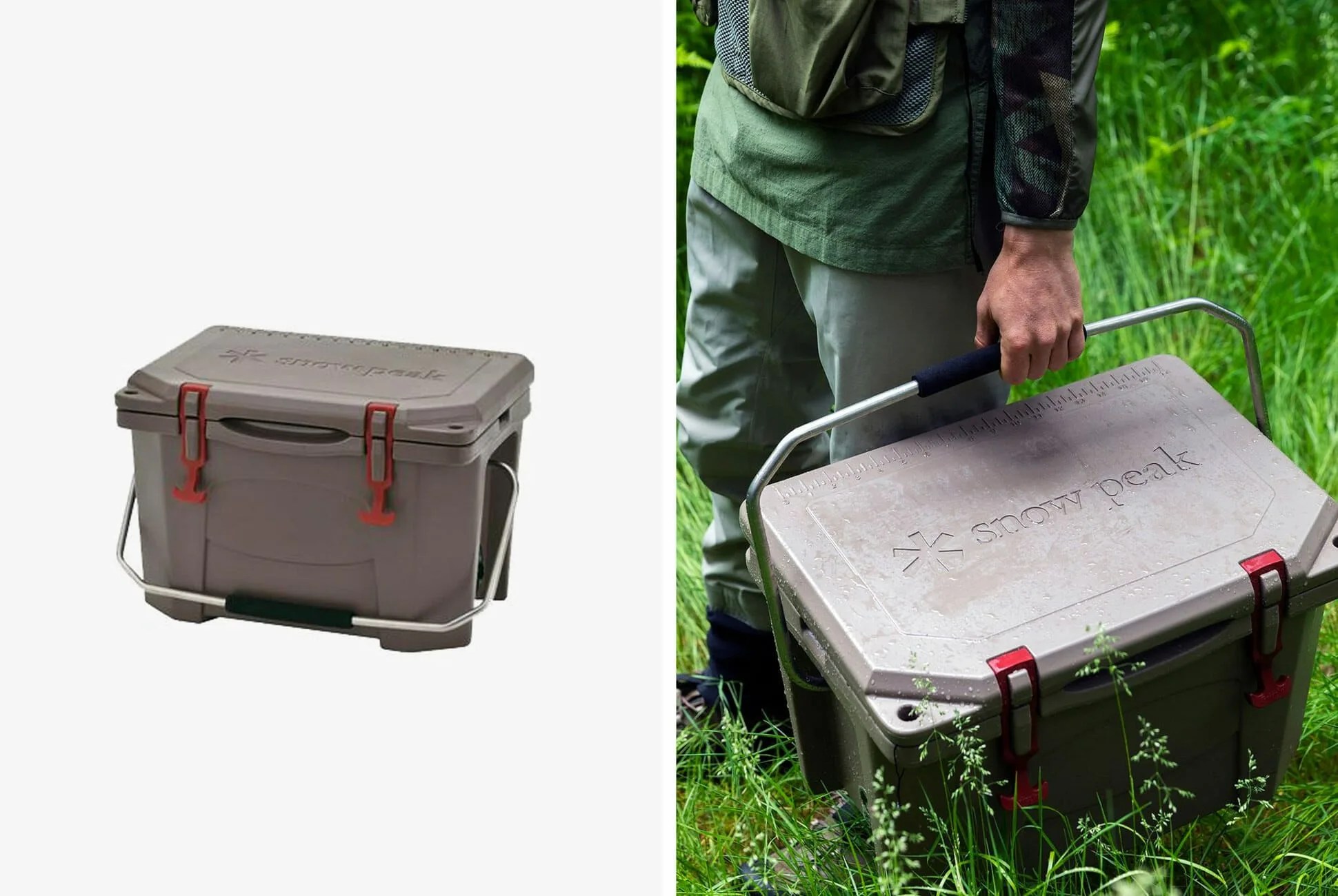 Snow Peak and Grizzly Coolers Collaborate on a Tough As Nails