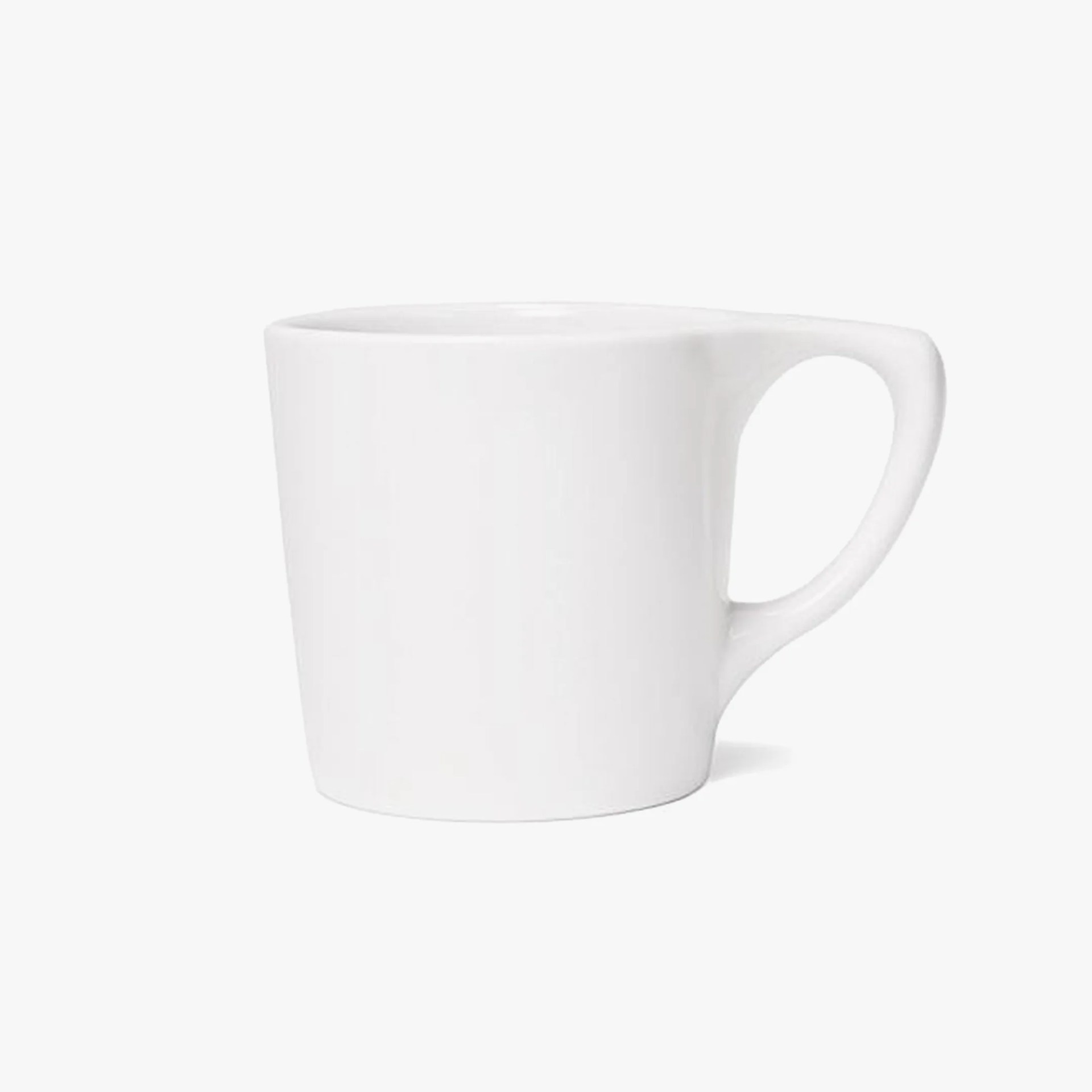 white coffee mug