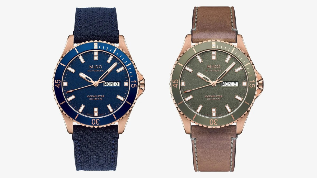 The Mido Ocean Star Now Comes in Two New Dial Colors | Gear Patrol
