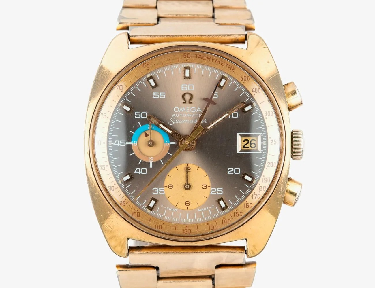 Vintage-Gold-watches-For-fall-Omega-Seamaster