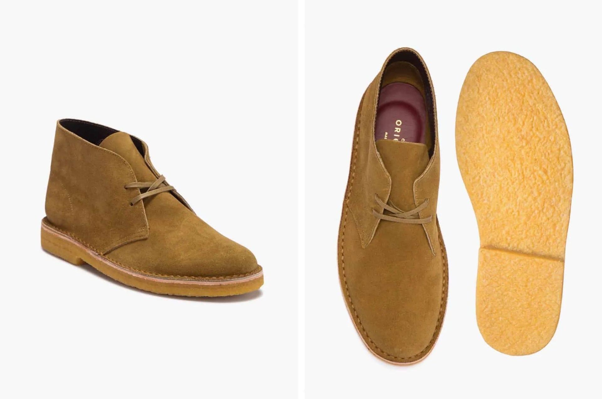 clarks desert suede lace up gear patrol lead full