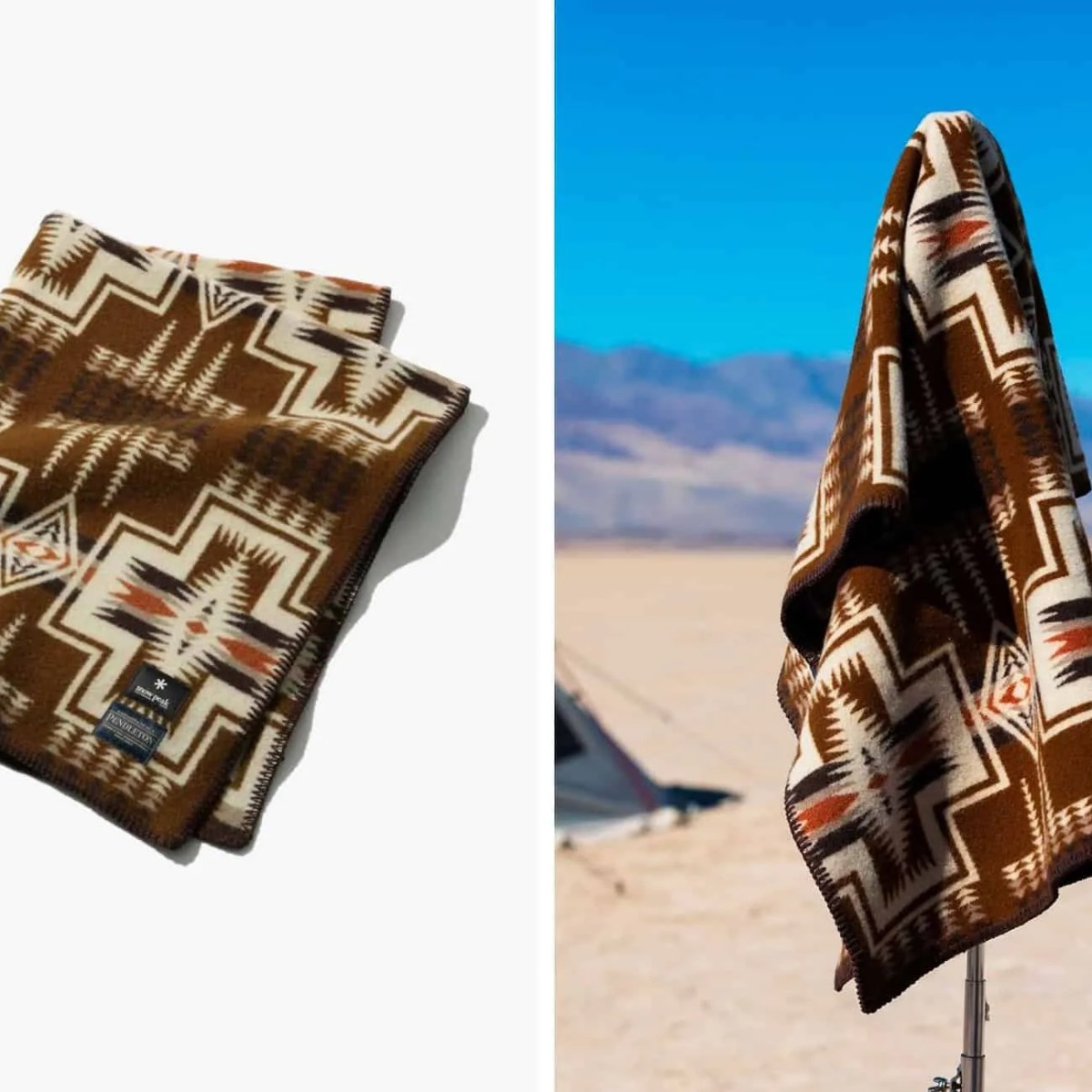 You'll Want a Snow Peak x Pendleton Wool Blanket for Every Room in