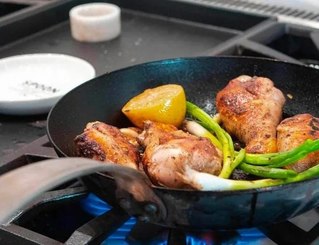 Blue-Carbon-Steel-Frying-Pan-gear-patrol-lead-feature