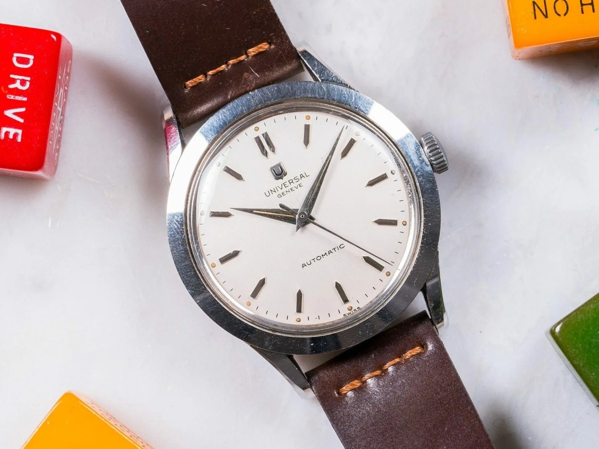 タンクウォッチ UNIVERSAL GENEVE, SEIKO その他 Found-Universal-Geneve-gear-