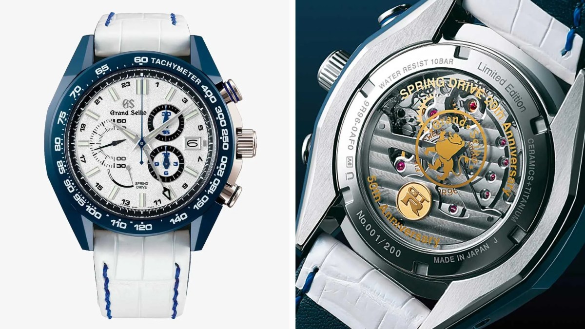 This Grand Seiko Watch Celebrates 50 Years of the Nissan GT-R