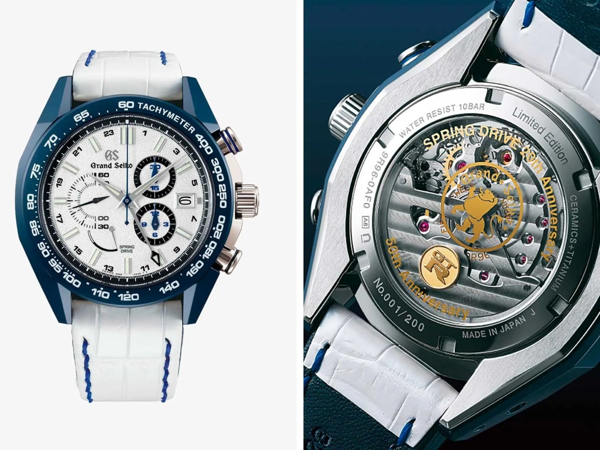 This Grand Seiko Watch Celebrates 50 Years of the Nissan GT-R