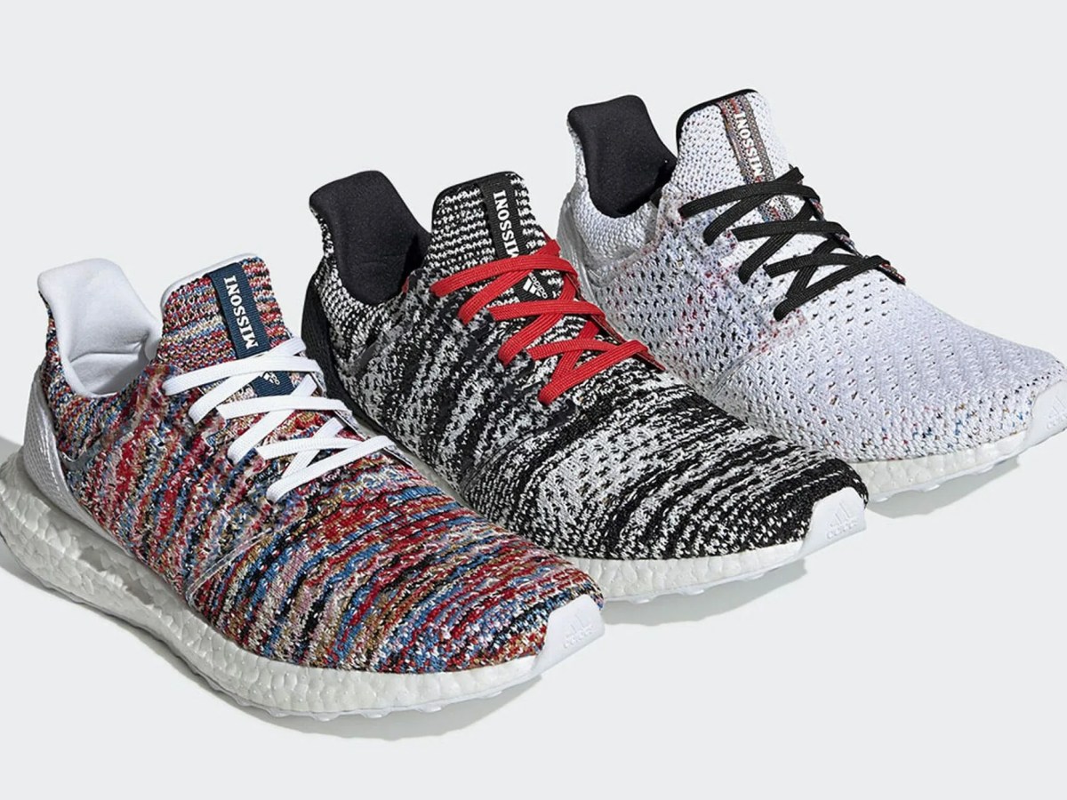 adidas gazelle silver green womens Adidas Consortium D97744 Missoni X adidas Ultra Boost Clima Mens Running  Shoe main image 1