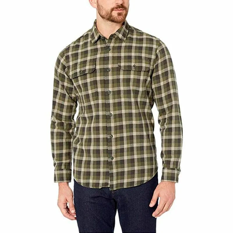 Filson-Shirt-Elements-Gear-Patrol-Olive-brown-plaid