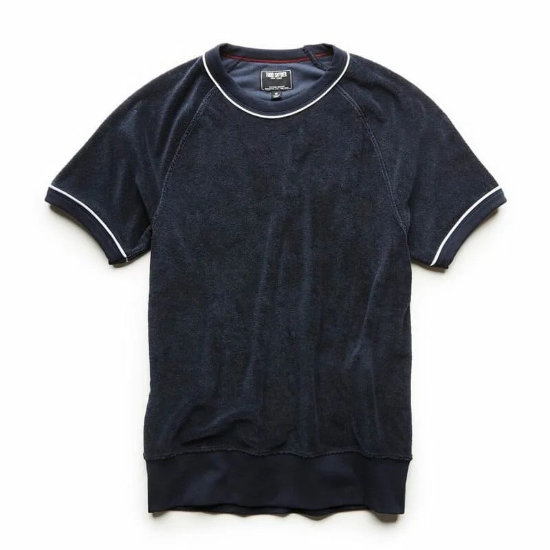 Todd-Snyder-Pipped-Terry-Cloth-Short-Sleeved-Sweatshirt-gear-patrol