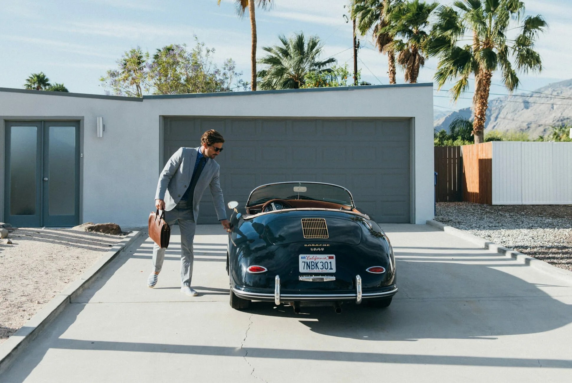 Lotuff Triumph Briefcase Porsche 356