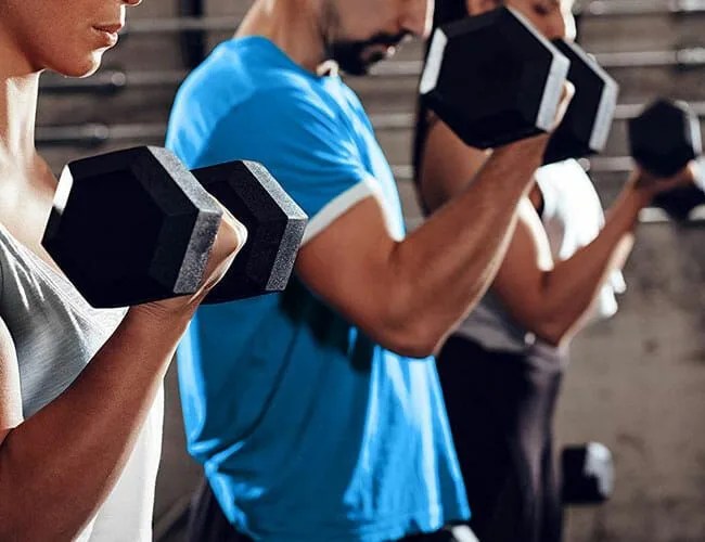 CAP-Barbell-Rubber-Coated-Dumbbell-Weights-gear-patrol-feature