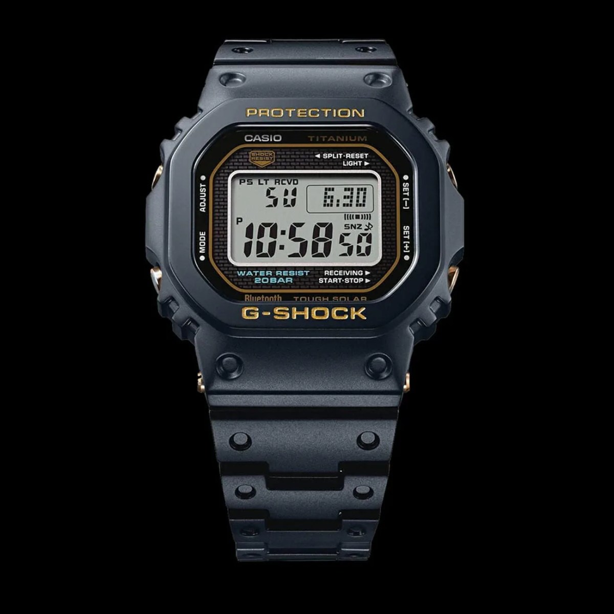 時計 CASIOG-SHOCK GMW-B5000TB-1JR Casio G-Shock GMW-B5000TB-1 Men's Black Limited Edition Watch for