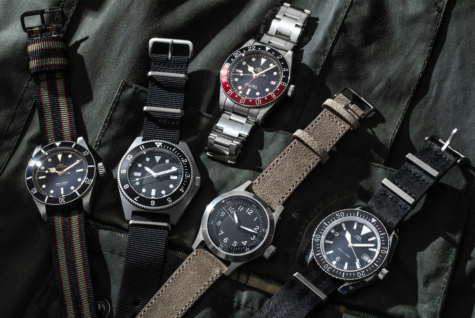 mkii watches pile