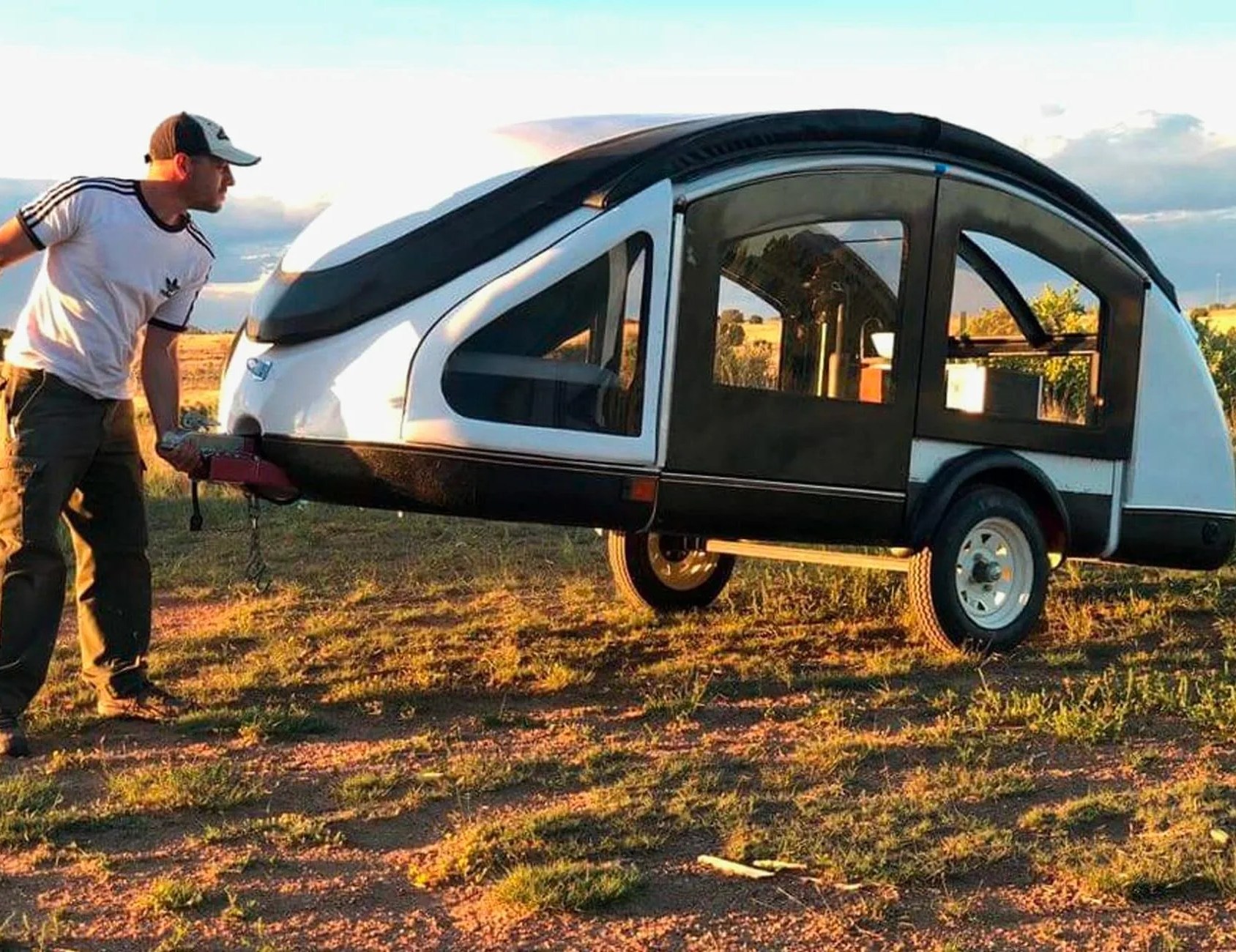 earth traveler teardrop trailer t250lx t300 light camping camper