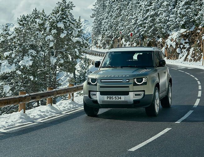 land rover defender gear patrol exterior action feature