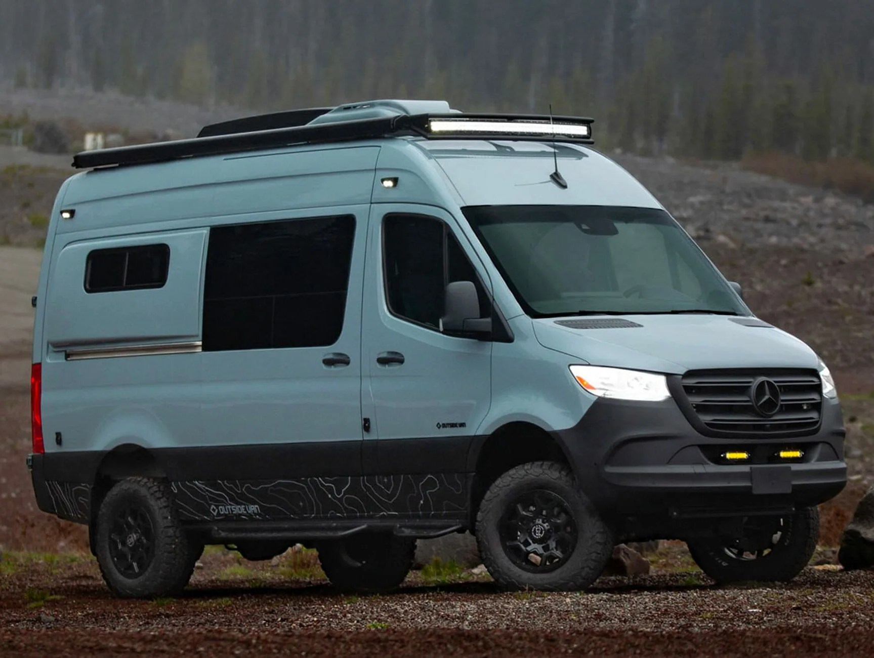 outside van mr blue sky gear patrol lead full