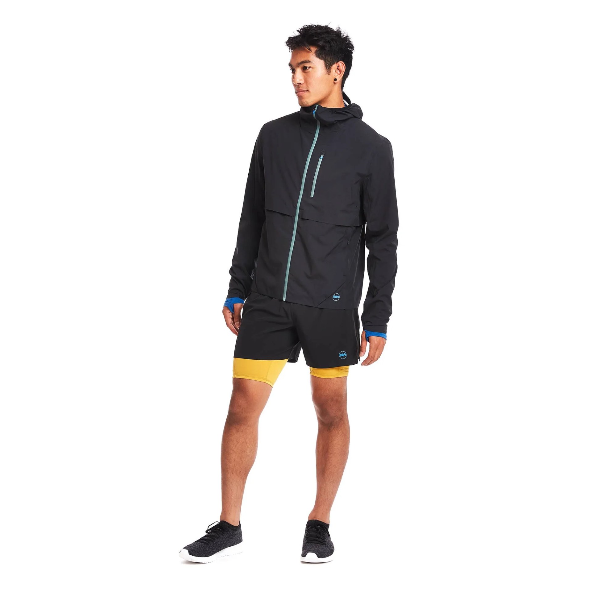 Janji Rainrunner Pack Jacket in Midnight