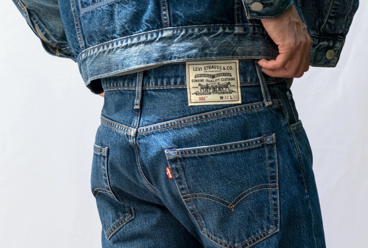 jeans on man