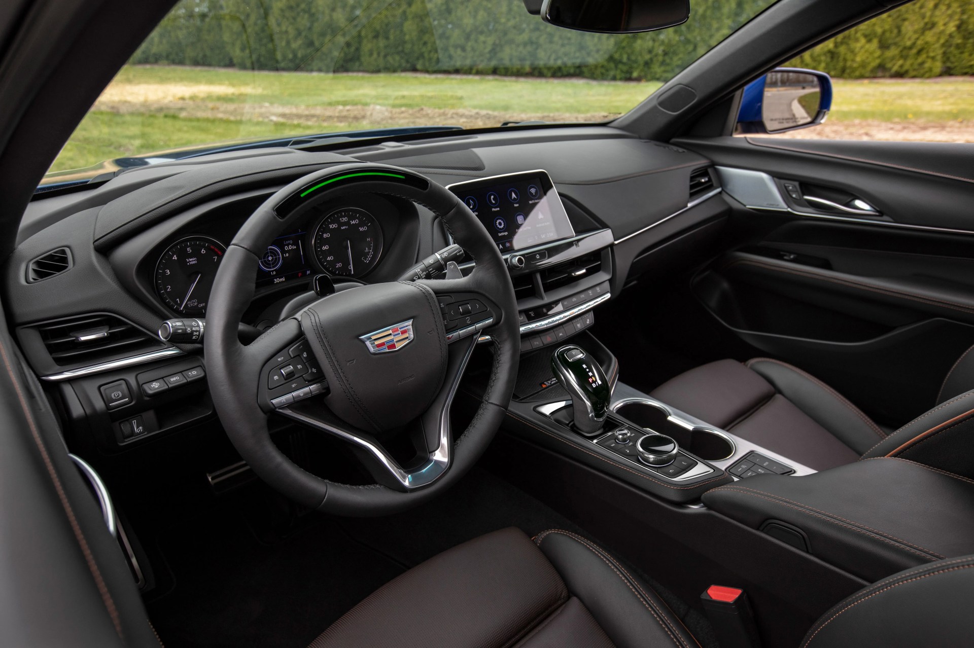 cadillac’s exclusive super cruise, the first true hands free driver assistance feature for the freeway, will be available on the ct4 v