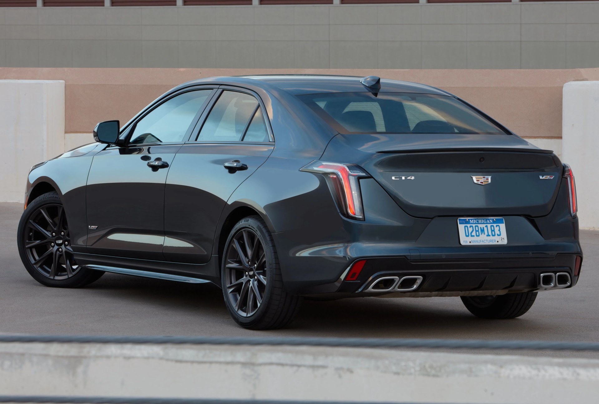 the cadillac ct4 v offers enhanced street driving capability that blends nimble performance and cadillac’s signature technology features