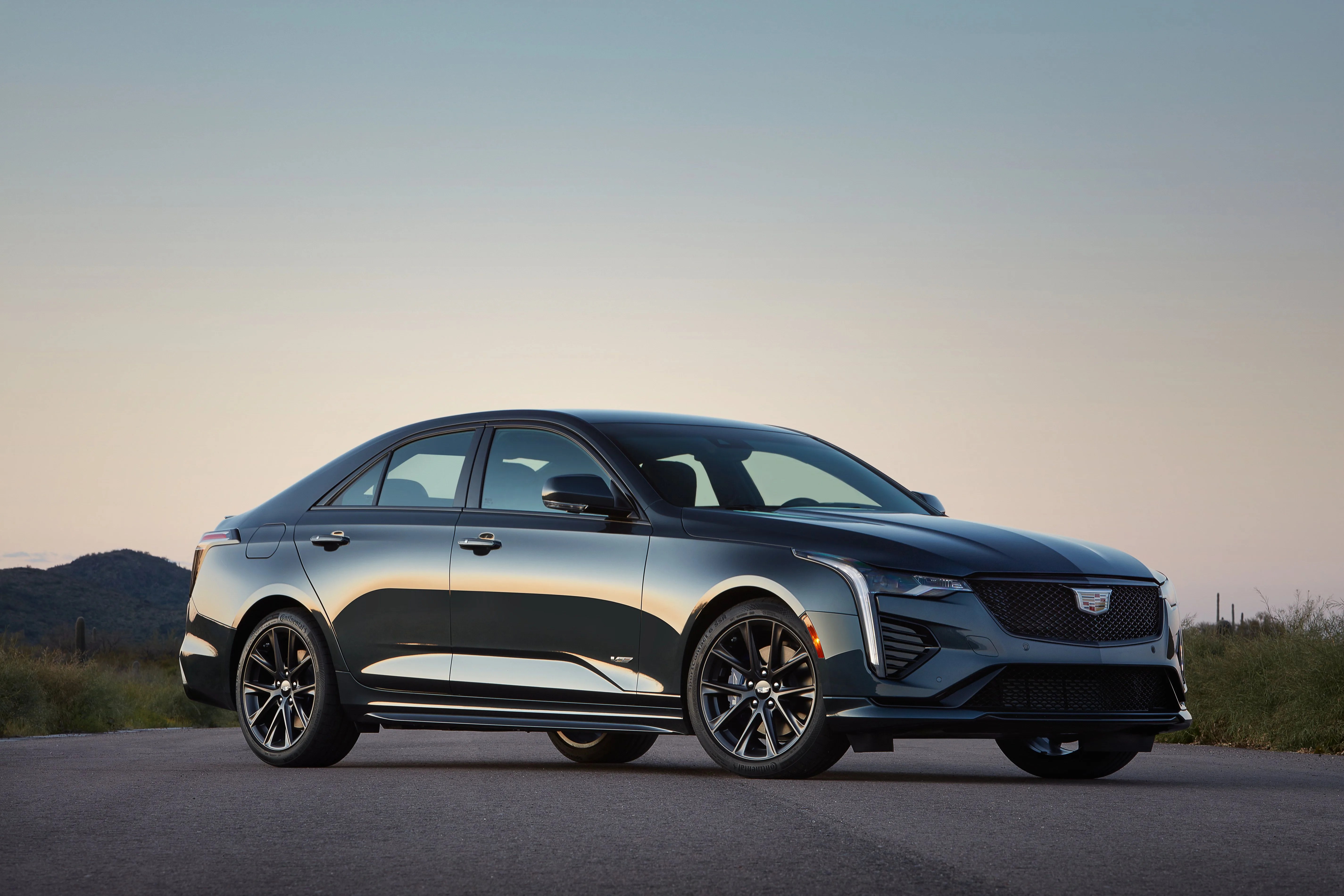 the cadillac ct4 v offers enhanced street driving capability that blends nimble performance and cadillac’s signature technology features