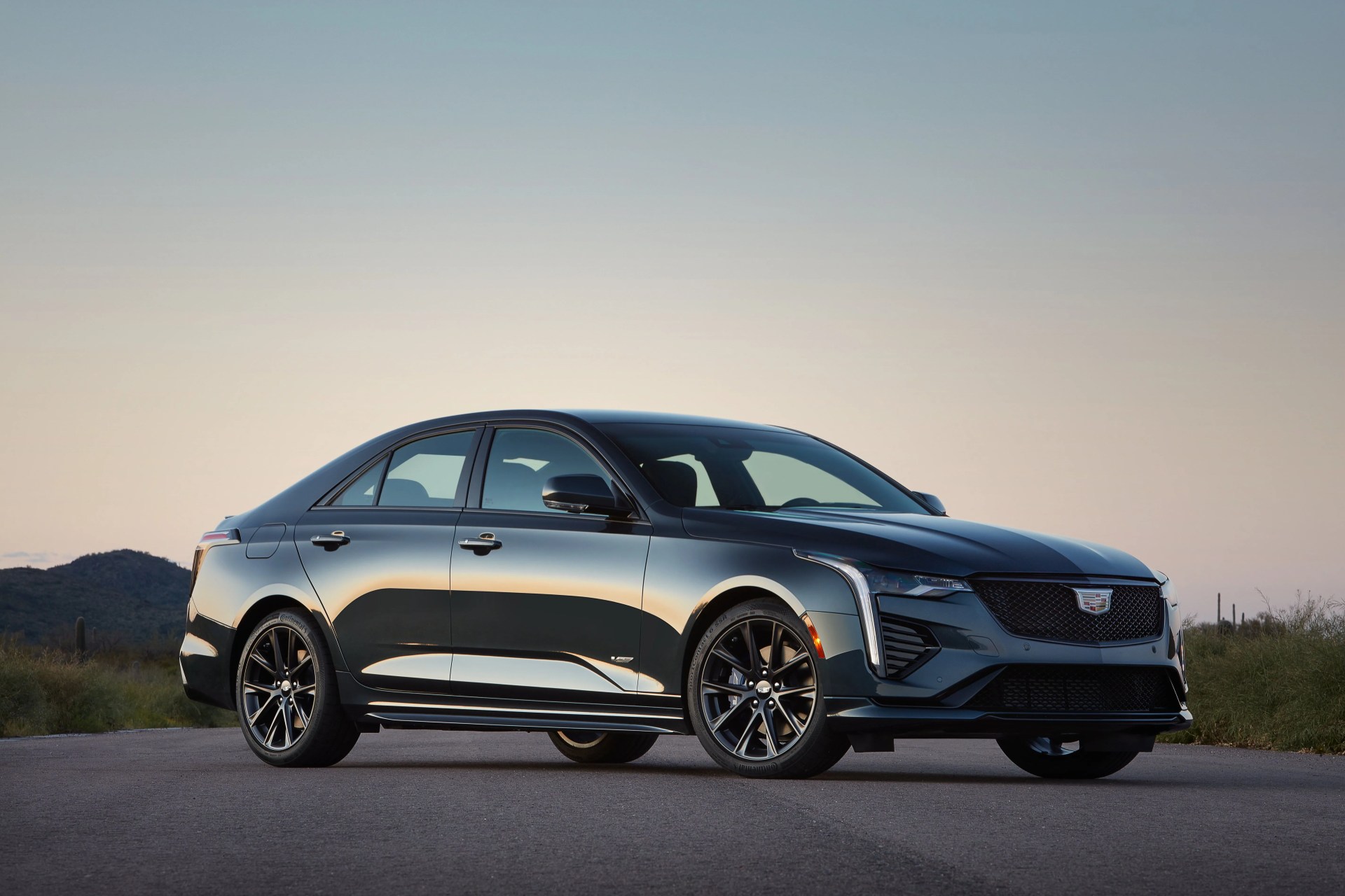 the cadillac ct4 v offers enhanced street driving capability that blends nimble performance and cadillac&rsquo;s signature technology features