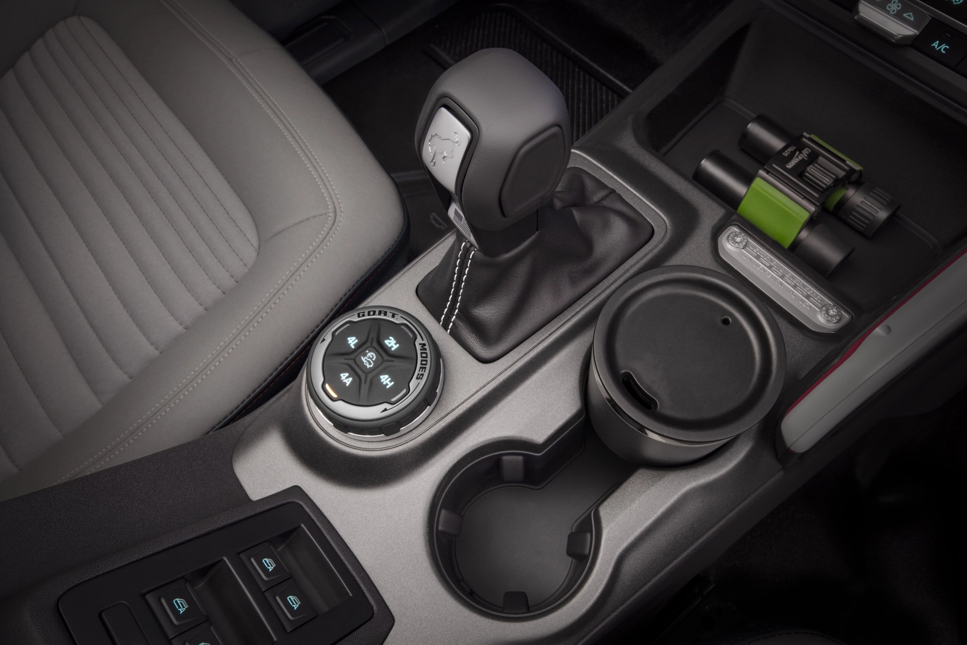 class exclusive 10 speed automatic transmission and standard terrain management system&trade; with goat modes&trade; in this prototype version of the 2021 bronco can help off roaders venture over any type of terrain not representative of production model static display on private property with aftermarket accessories not available for sale