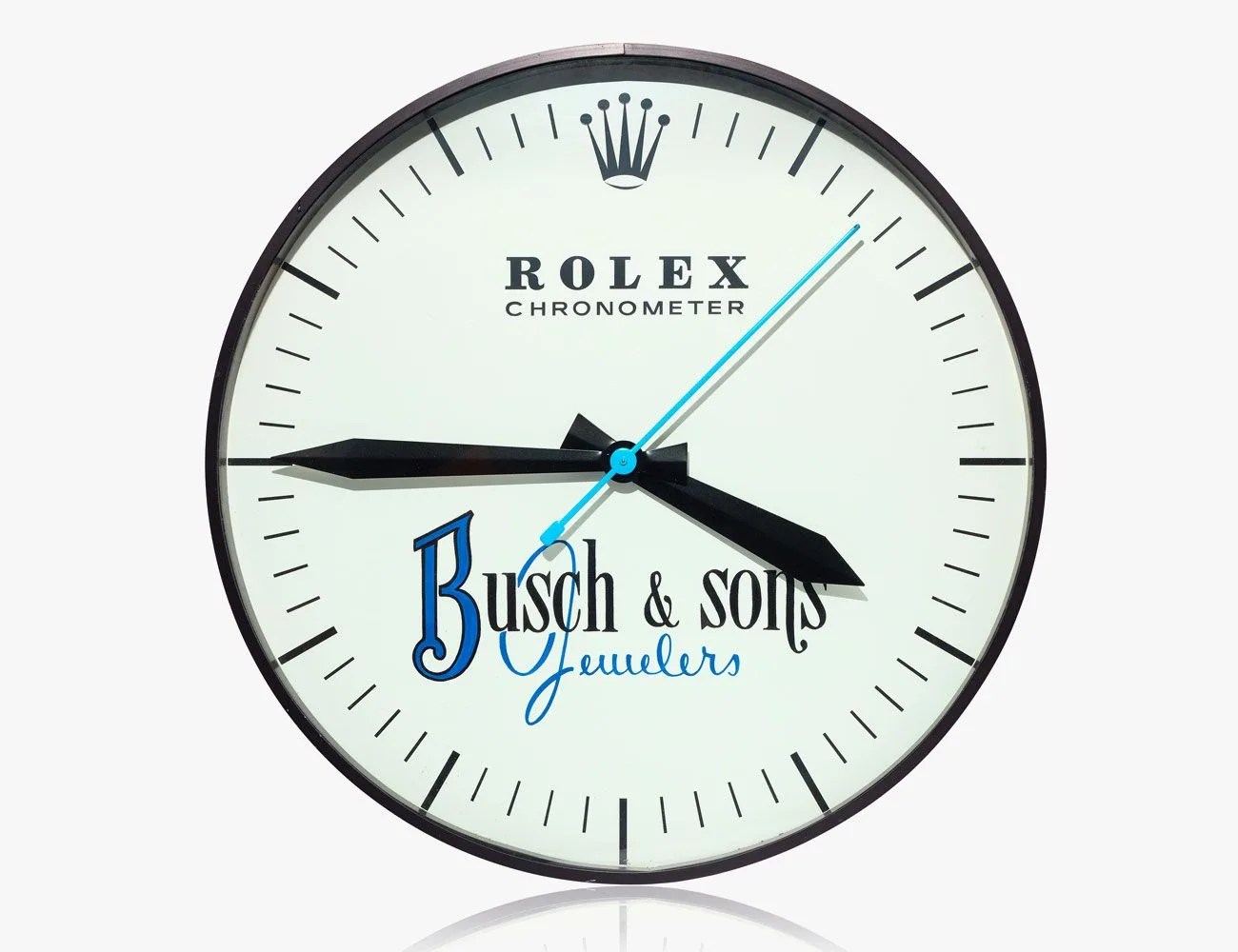 rolex busch and sons wall clock