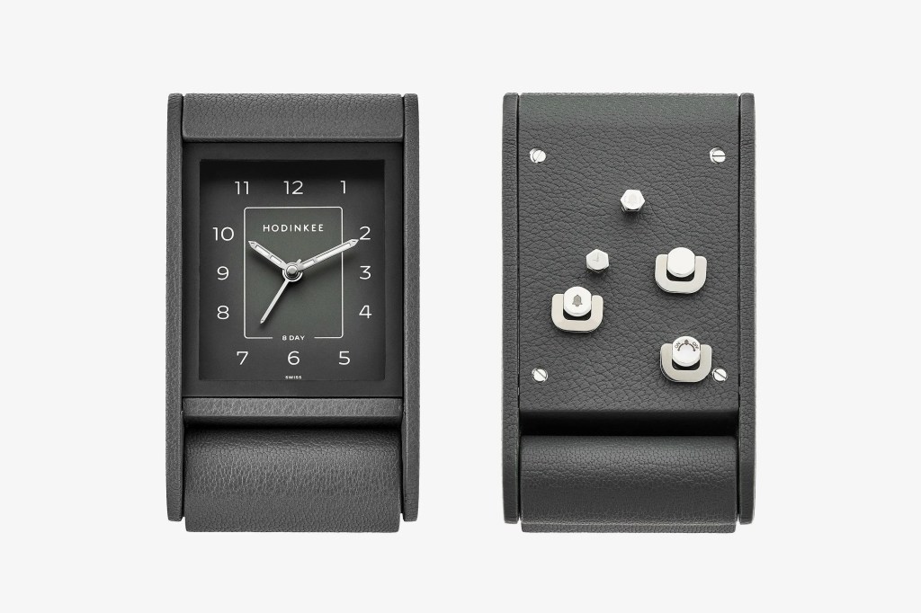 Travel in Style with This Mechanical Desk Clock Gear Patrol