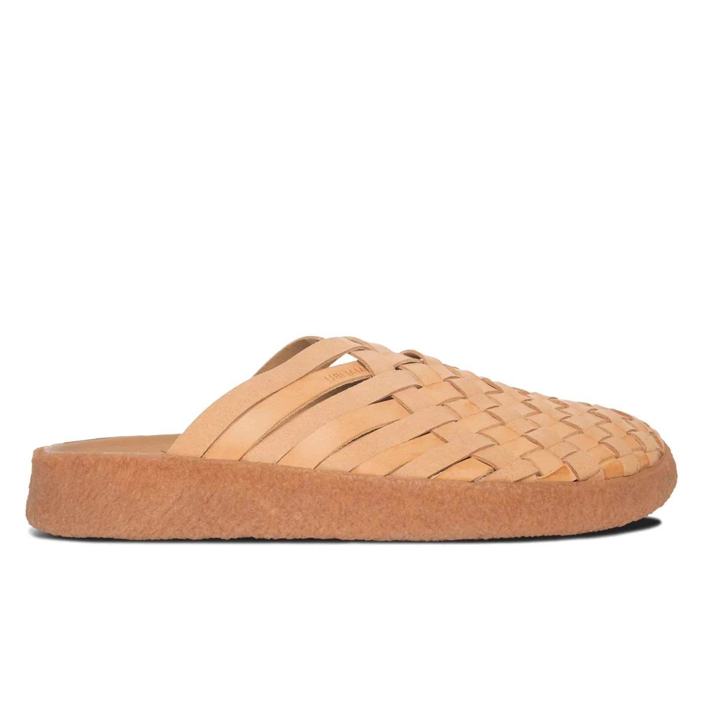 tan woven sandals