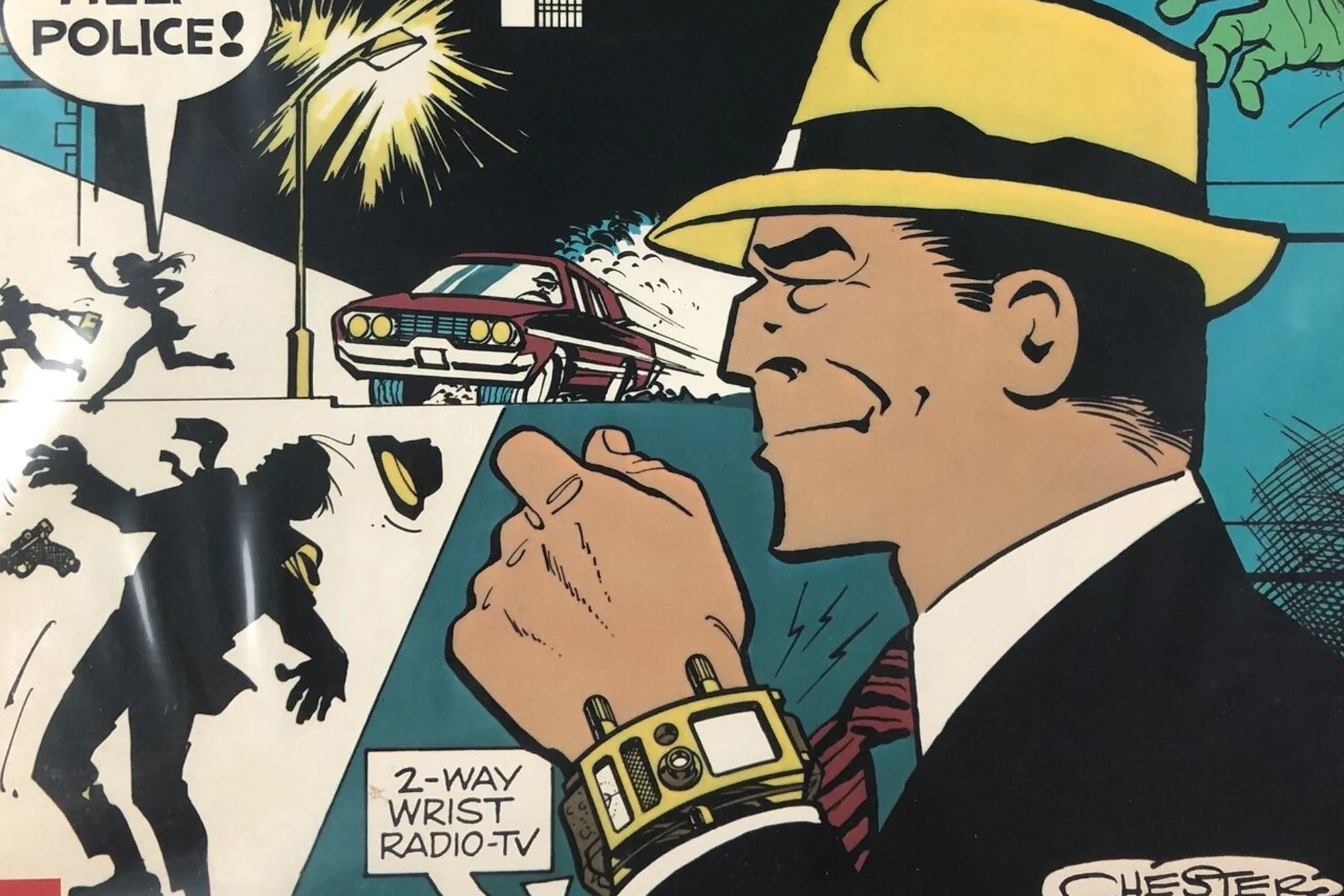 dick tracy comic watch