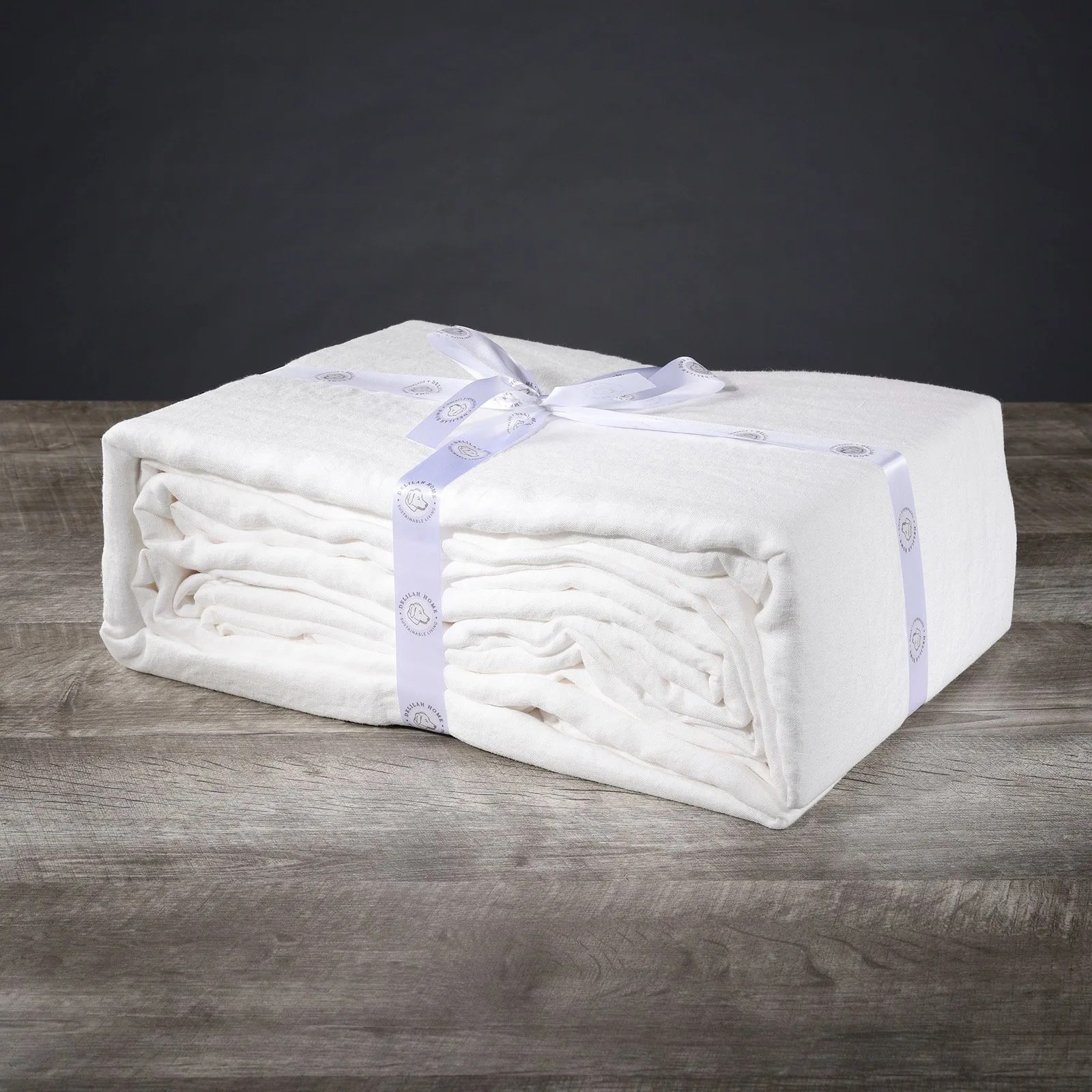 bundled hemp sheet set