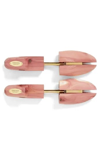 Pair of cedar shoe trees