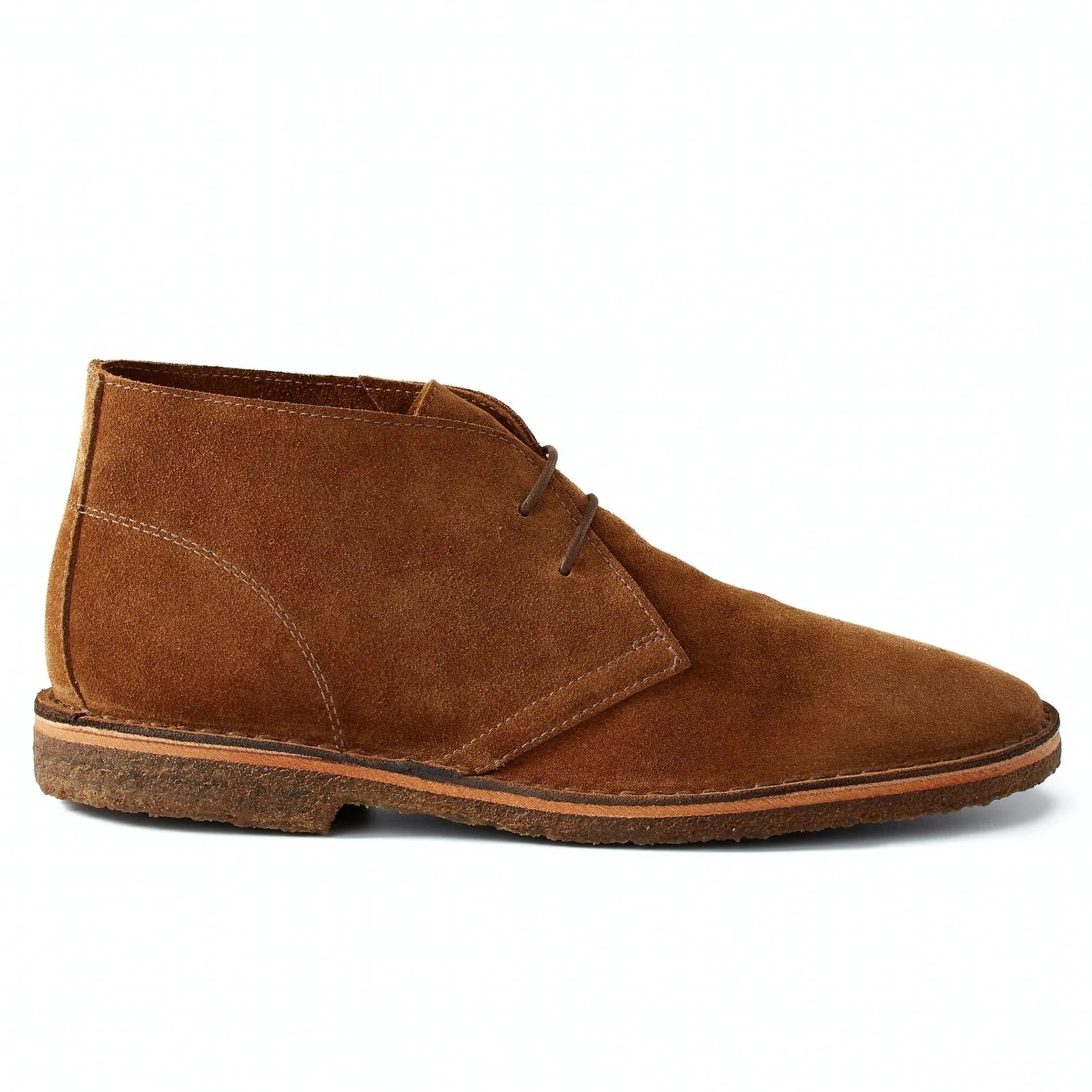 brown chukka boot