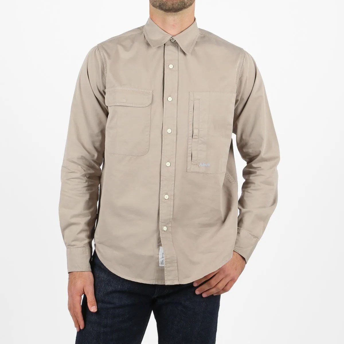 khaki shirt