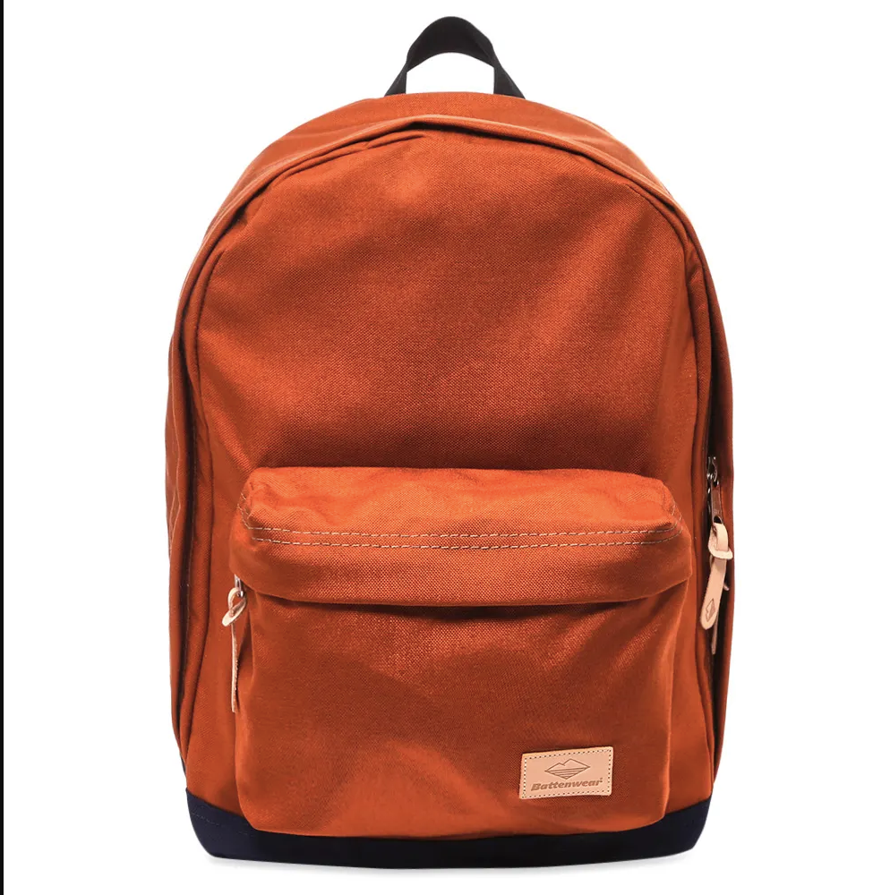 orange backpack